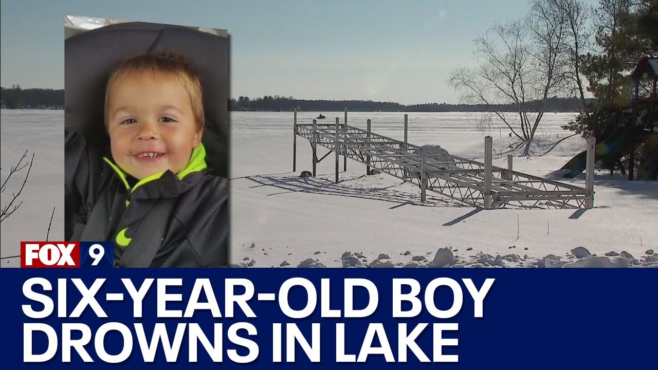Boy, 6, drowned after falling through skating rink ice on Minnesota lake I KMSP FOX 9