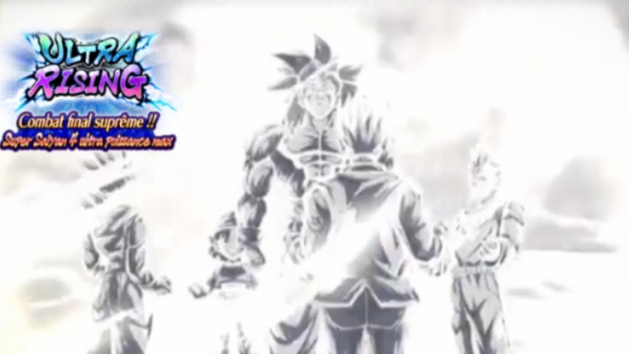Invocation Sur ce BG de Goku SSJ4 ultra