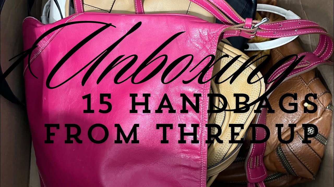 Thredup Rescue Box 15 Handbags - Is it worth it?