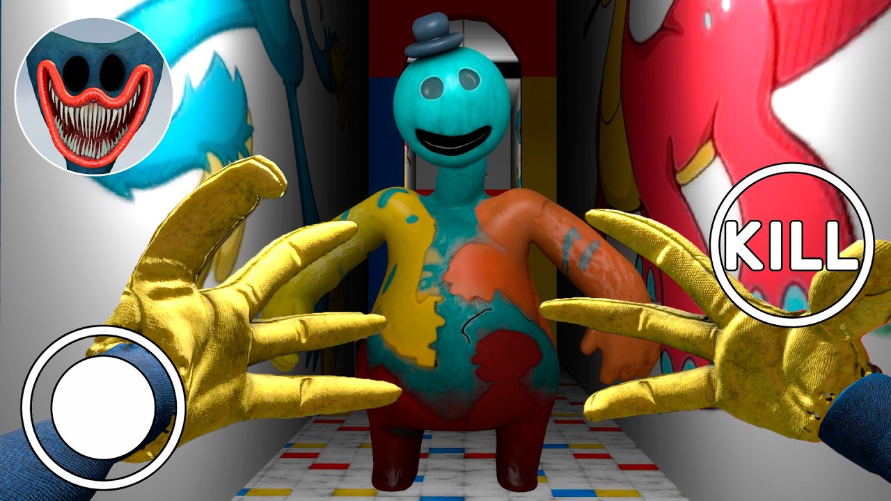 What if I Become HUGGY WUGGY and Kill DOEY THE DOUGHMAN in Poppy Playtime Chapter 3! (Garry's Mod)