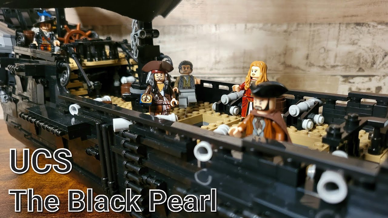 LEGO Custom UCS Black Pearl - Pirates Of The Caribbean. (MocYourBricks)