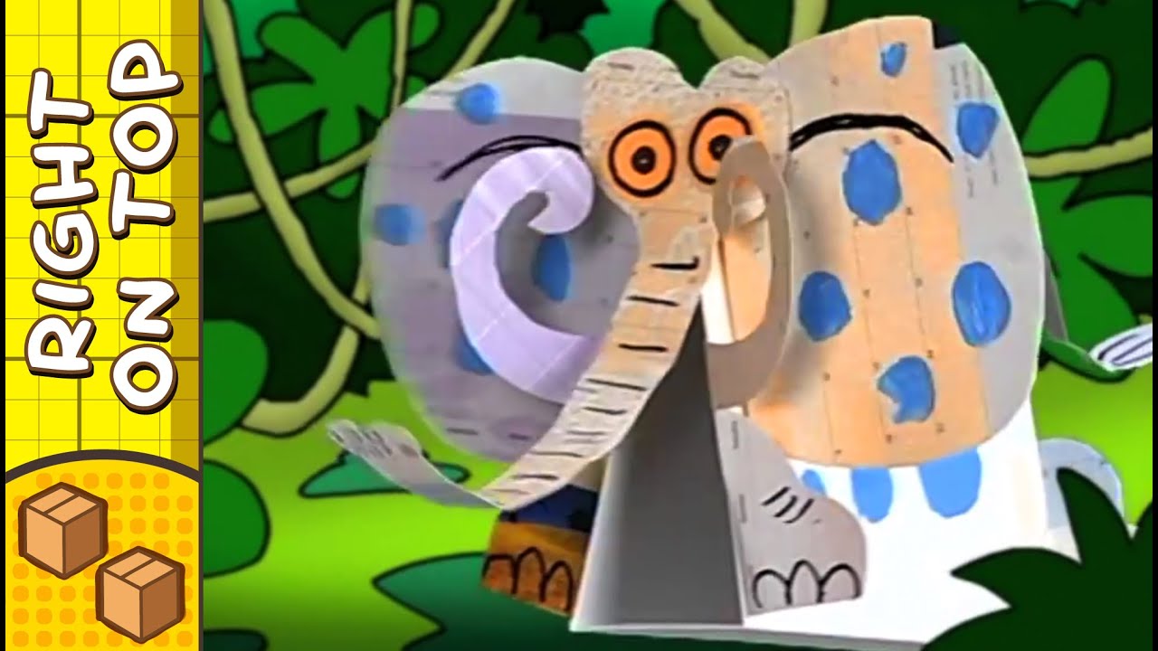 Crafts Ideas for Kids - Calendar Elephant | DIY on BoxYourSelf