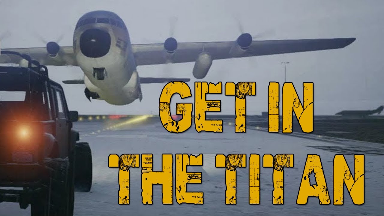 GET IN THE TITAN! (GTA V Online w/ Goldy, Vern, & Bunni)