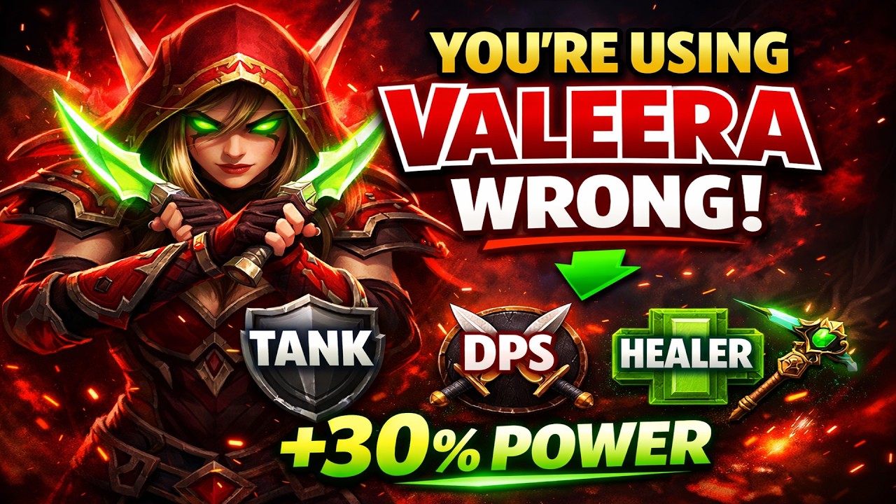 You&rsquo;re Using Valeera WRONG in Delves (Best Curios for Every Class)