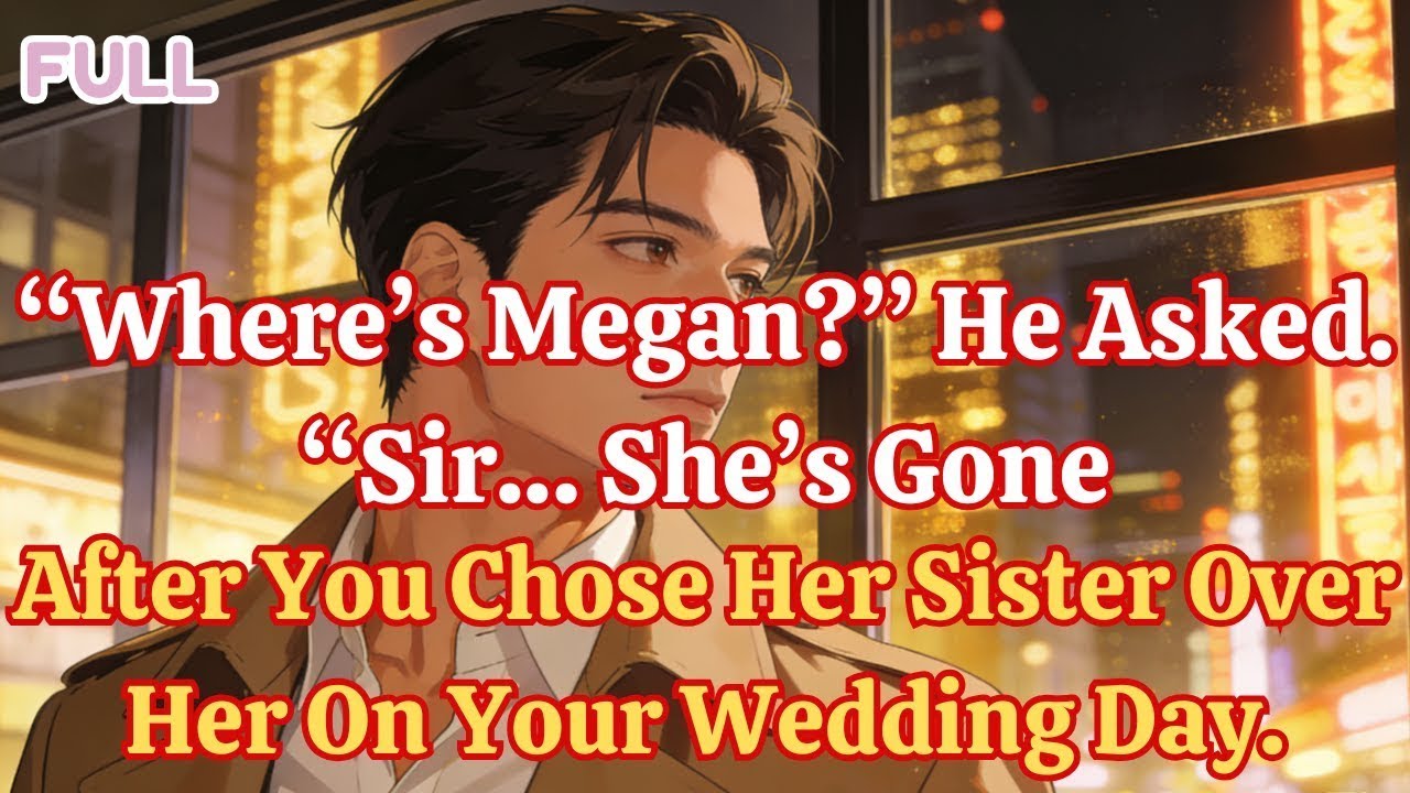 Where’s Megan” He Asked  “Sir… She’s Gone  After You Chose Her Sister Over Her On Your Wedding Day