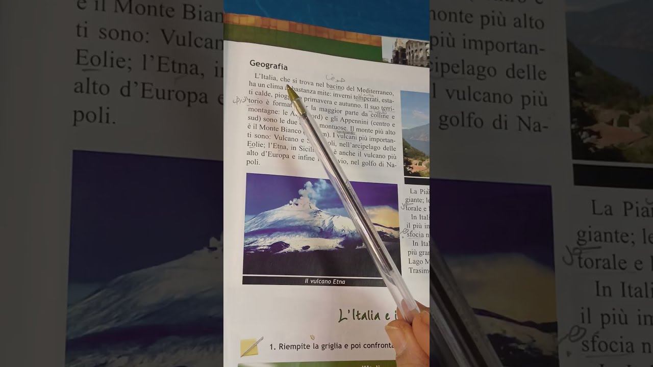 Geografia-parte 1 (Lettura A2)#italianoA2 #جسرعربي #gsrarabi #lettura  