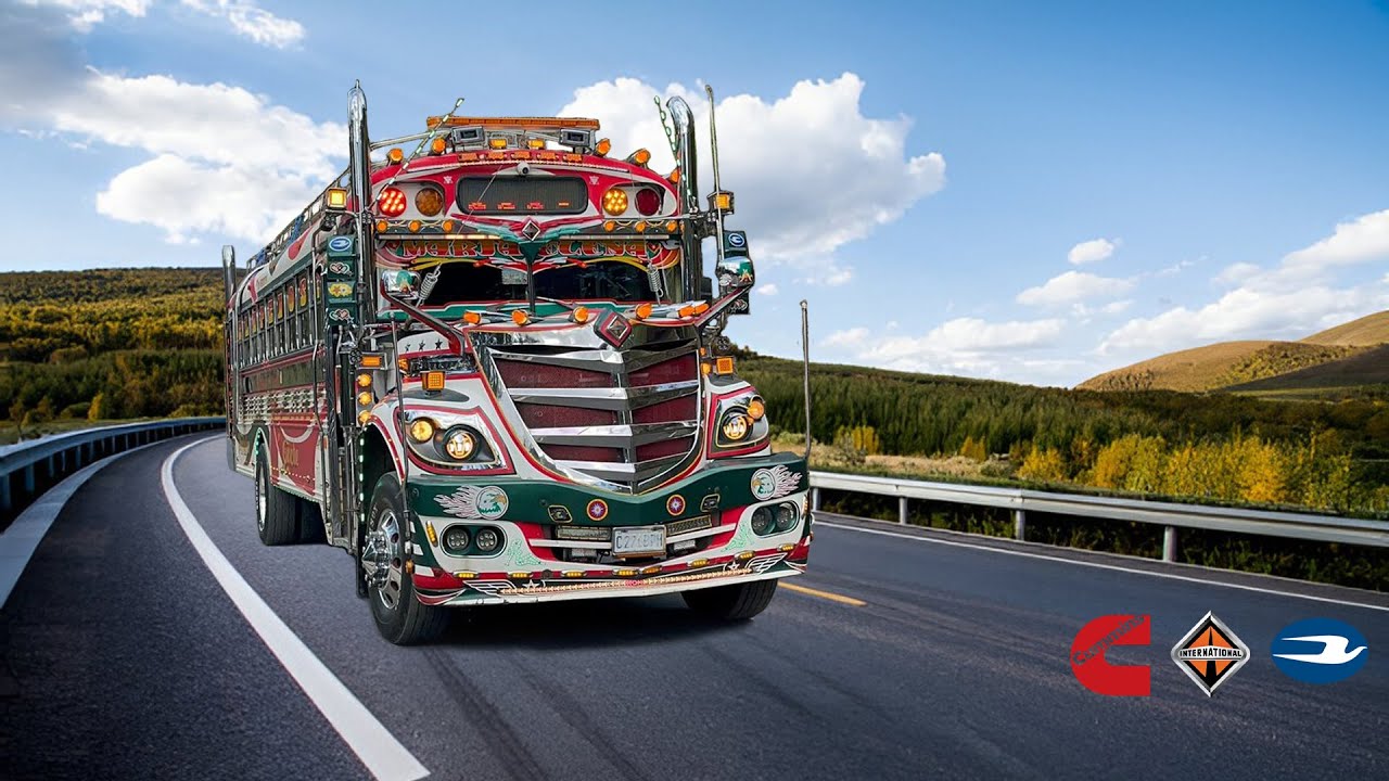 #camioneta  de #guatemala | La Pachaluneca Ruge con Doble Escape y Bocinas Musicales | 🇬🇹