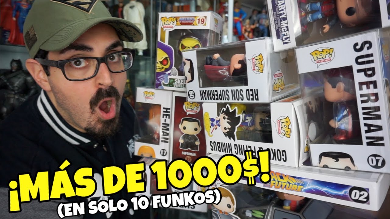 ¡MIS 10 FUNKO POPS MÁS CAROS!💰😱