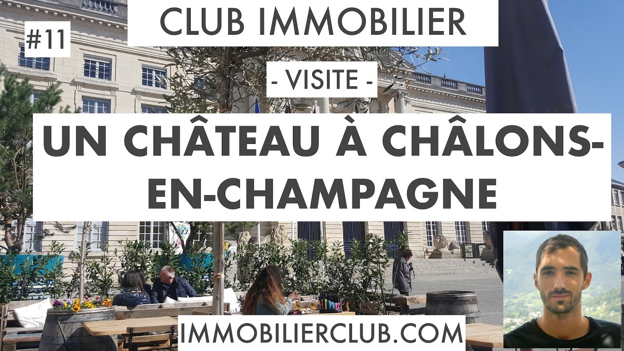 Je VISITE un CHÂTEAU à RÉNOVER à Châlons-en-Champagne 🕍