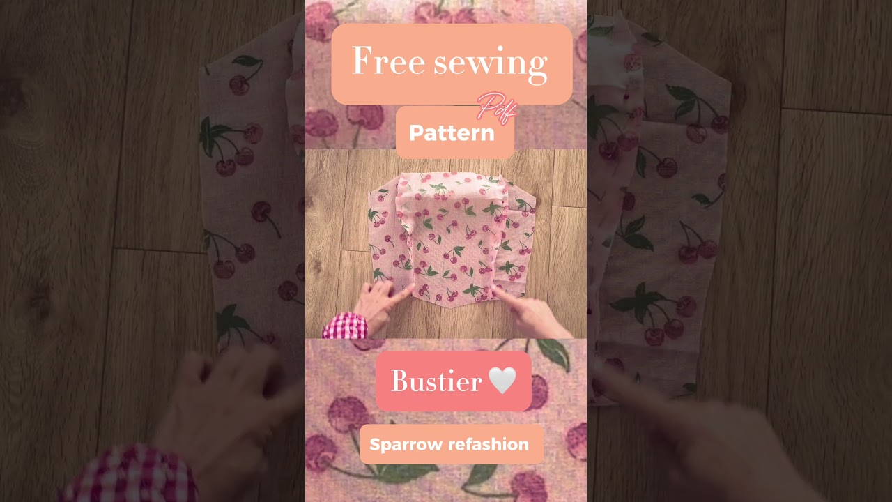 Cara Membuat Pola Atasan Bustier: Panduan untuk Pemula | Pola Jahit Gratis