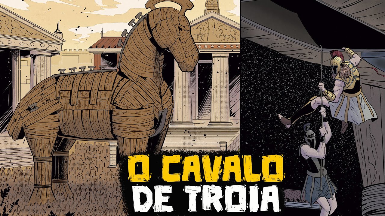 O Cavalo de Troia -  A Saga da Guerra de Troia - Ep.35 - Mitologia Grega - Foca na História