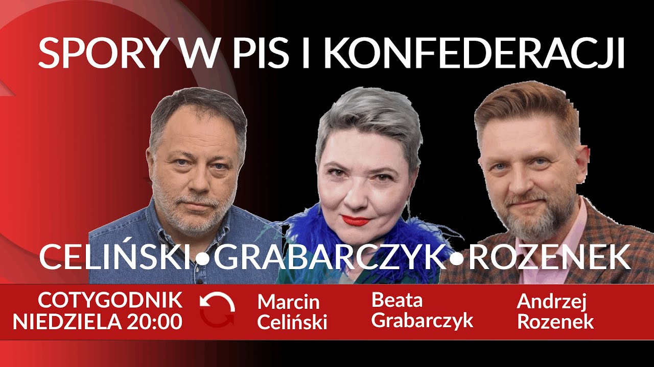 Cotygodnik - Beata Grabarczyk - Andrzej Rozenek - Marcin Celiński