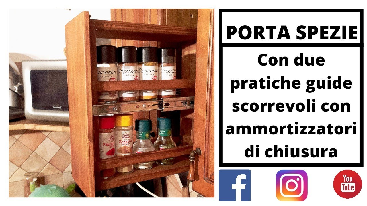 PORTA SPEZIE - Fai Da Te 🛠️