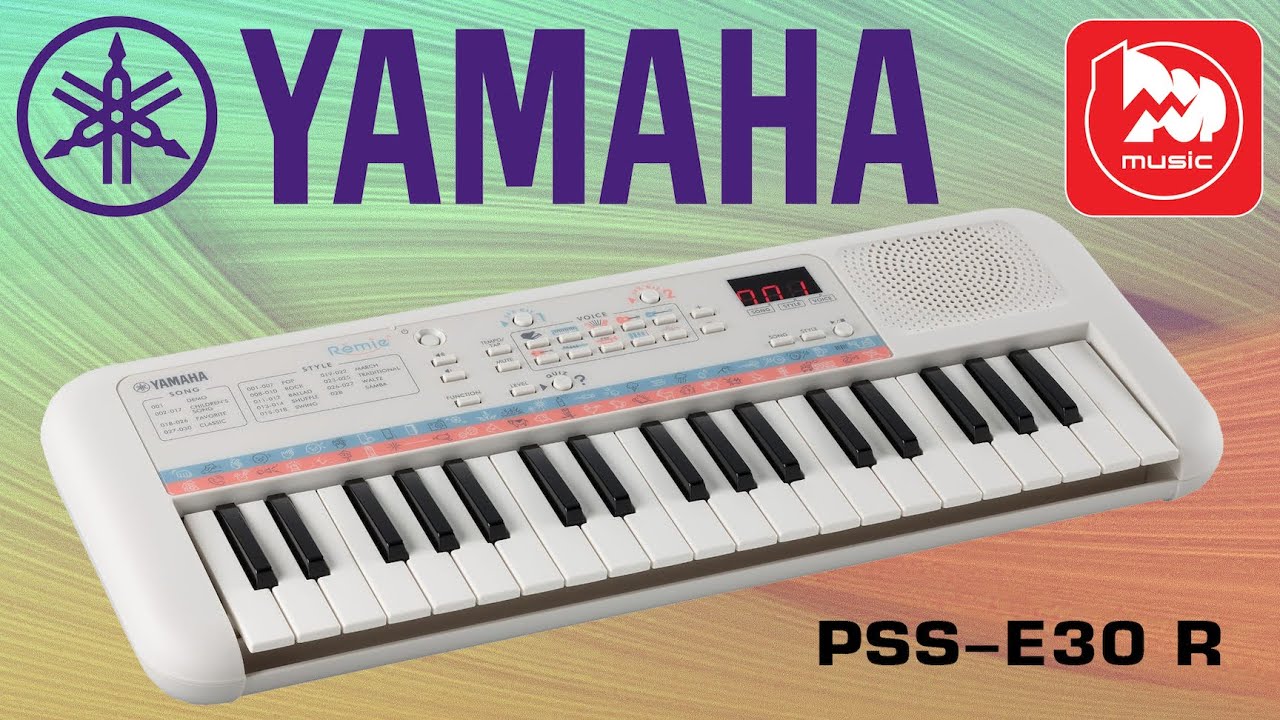 Детский синтезатор YAMAHA PSS-E30 R