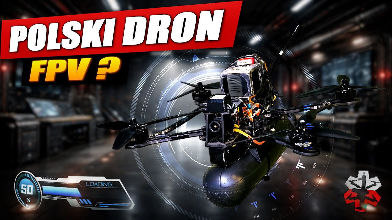 POLSKI DRON FPV 7″ Z SYSTEMEM ZRZUTU?! 😎Jeszcze nie… ale jesteśmy bardzo blisko