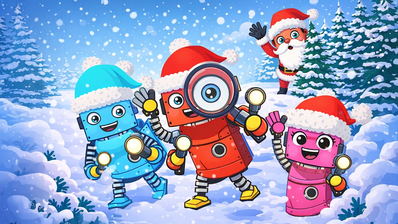 🎶🎅 We're Going on a Santa Hunt 🎶🎅 | The Little Mouse Production for Kids