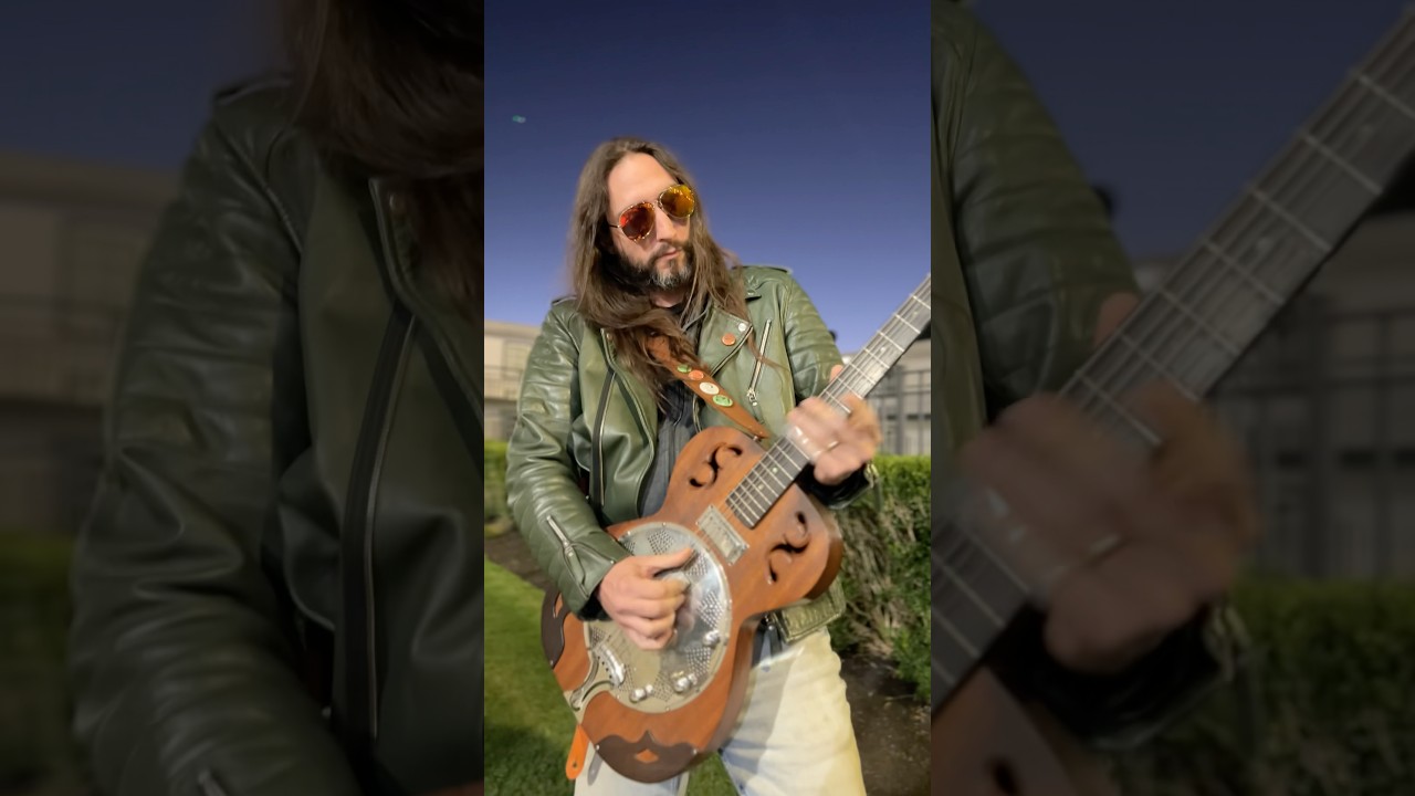 Playin’ The Blues On My Slide Resonator Guitar 🎸 