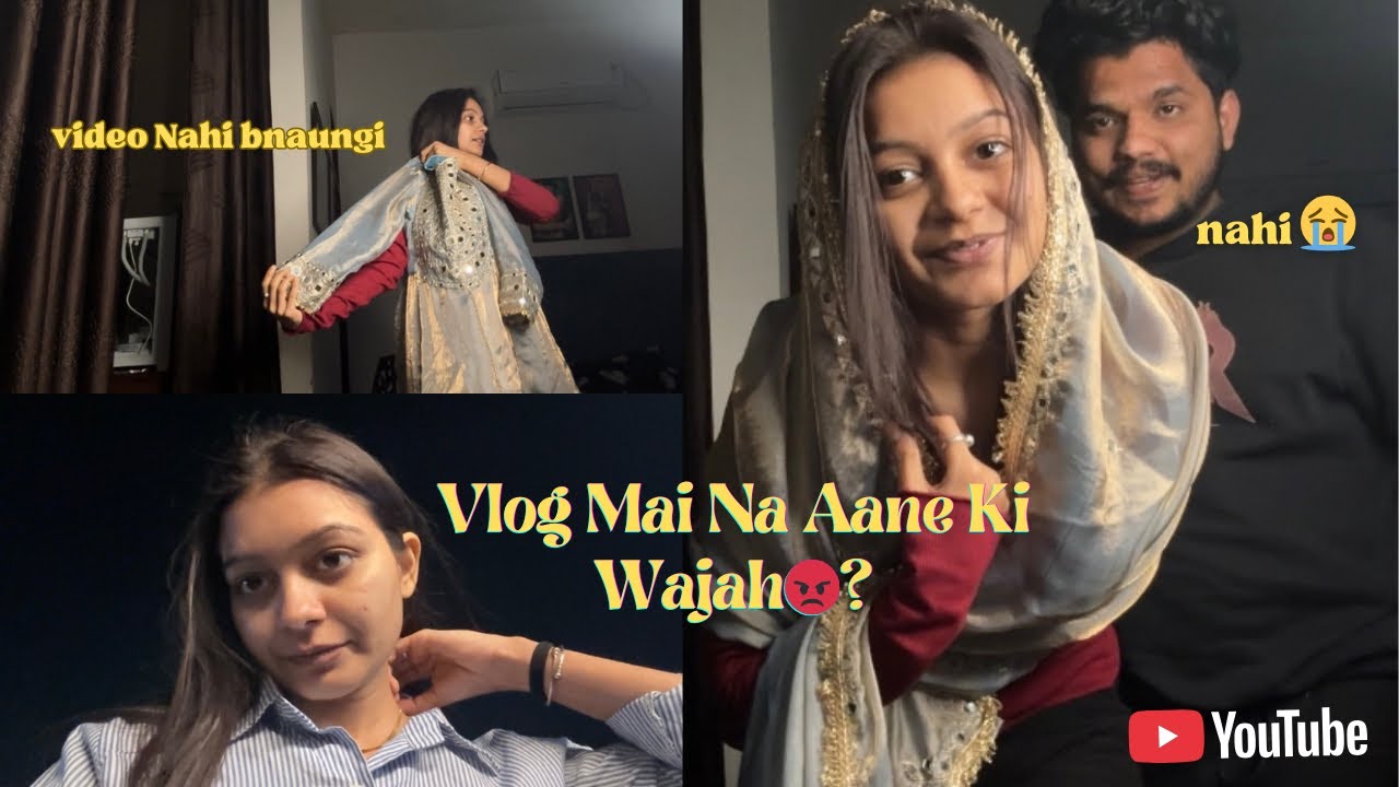 Husband Vlogs Mai Kyu Nahi Aate? 😭💔#dailuroutine #vlogging #daillyvlogger #couplevolgs #vlog #viral 