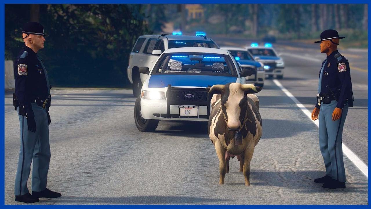 Cows and Clowns on the Loose in Alabama - GTA 5 Roleplay- RSB C2C-2