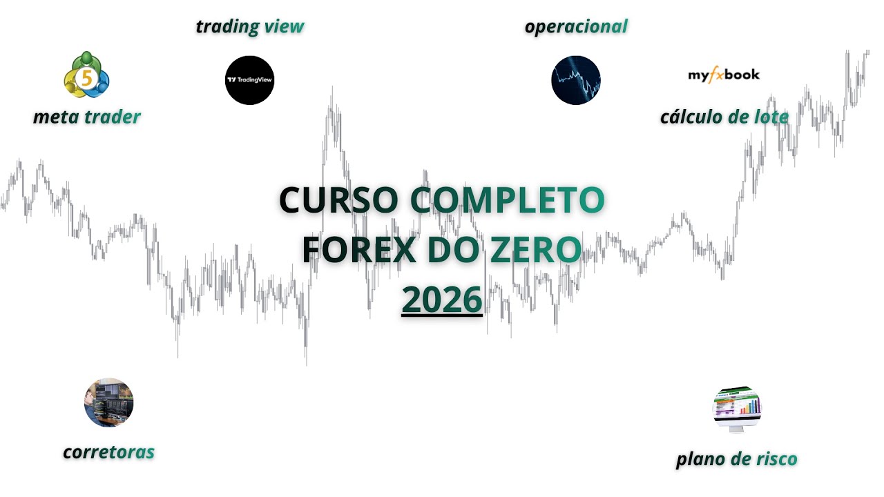 FOREX PARA INICIANTES DO ZERO NA PR&Aacute;TICA - CURSO 2026