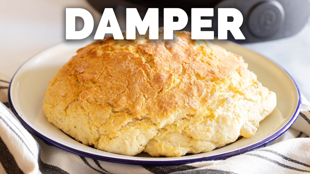 Damper - Aussie Camp Bread Recipe [Just 5 Ingredients!]