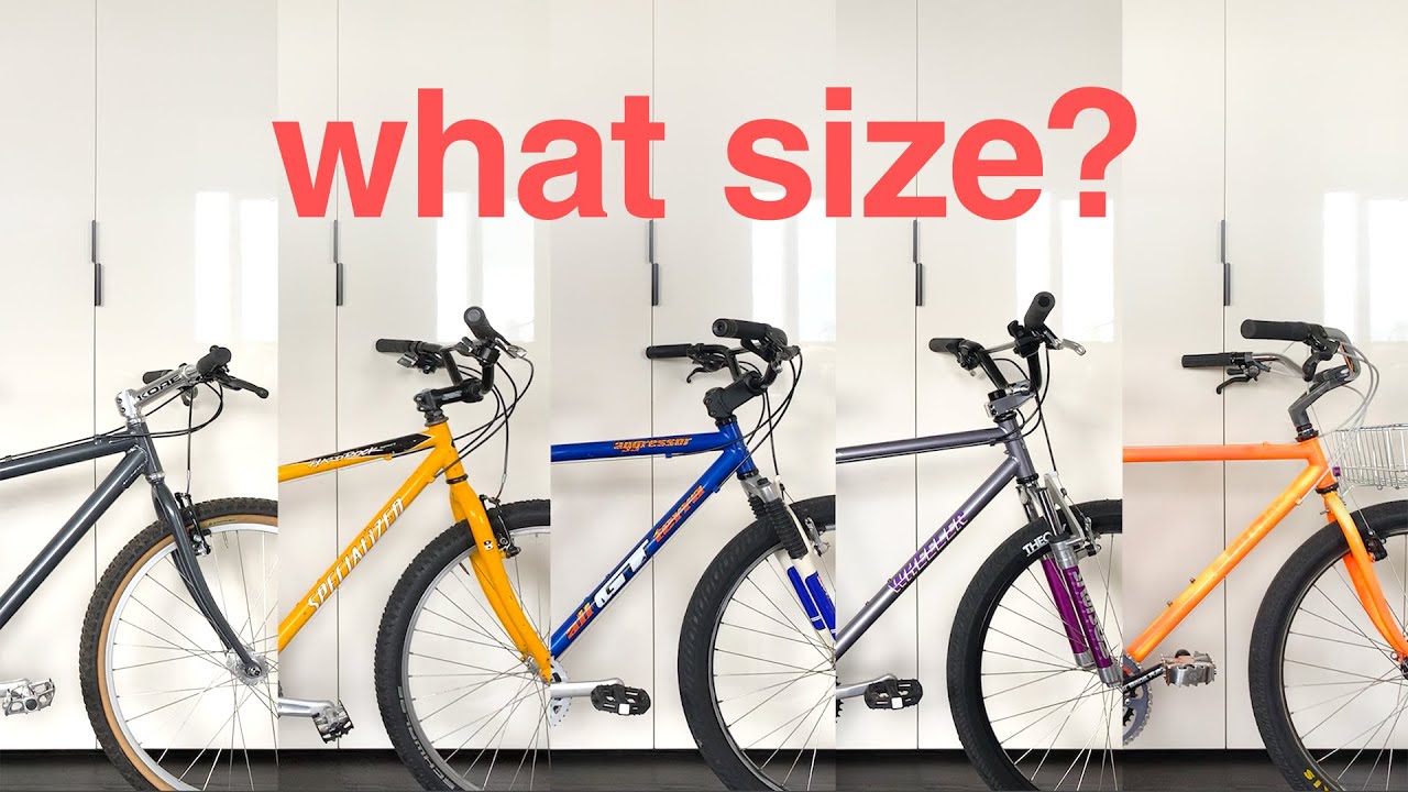 how to size a vintage mountain bike - ultimate guide