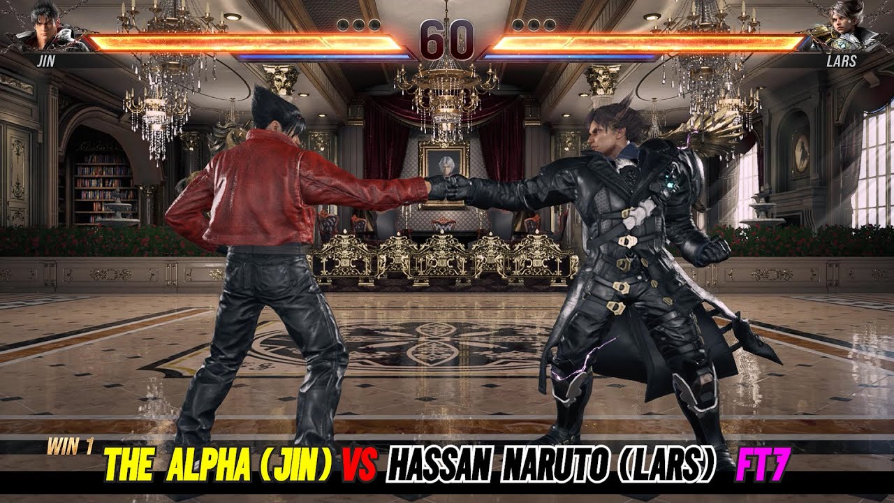 Tekken 8 - The Alpha (Jin) Vs Hassan Naruto (Lars) - High Level FT7