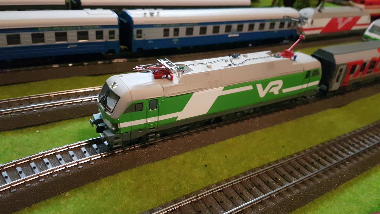 Suomalaisia pienoisjunia Märklin radalla!