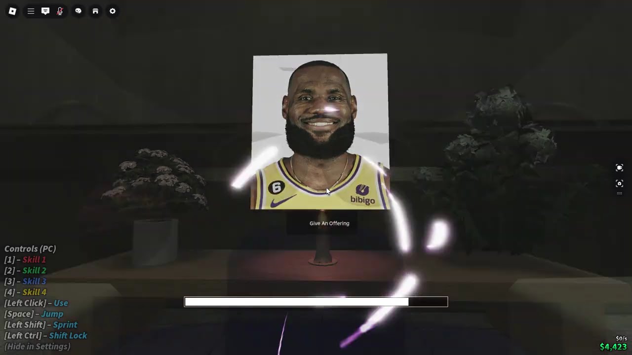 i played surve lebron james 2
