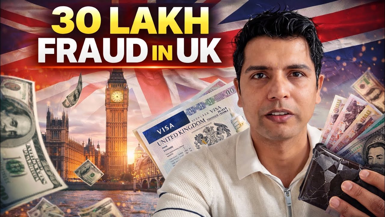 30 LAKH Ka FRAUD ho gya UK mei | Don’t do this MISTAKE IN ENGLAND 