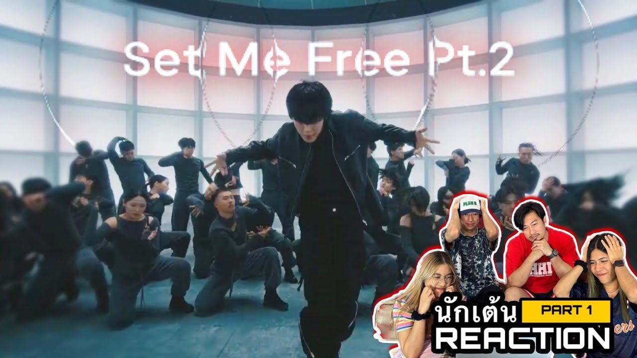PART 1 ( reactions ) 지민 (Jimin) 'Set Me Free Pt.2' Official MV โดยนักเต้นระดับประเทศ !!