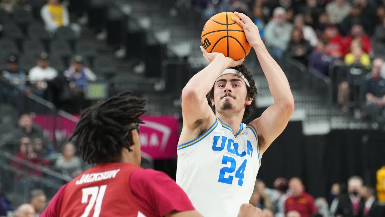 UCLA против Washington State | Мужской баскетбольный турнир Pac-12 2022 года | Четвертьфинал