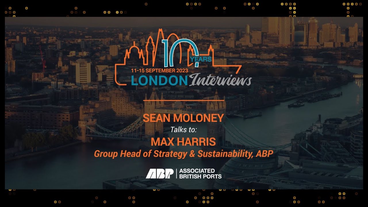 LISW23 Interviews Max Harris, ABP Group Head of Strategy and Sustainability