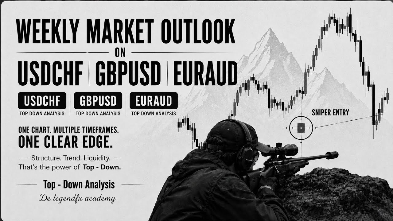 Weekly Market Outlook: USDCHF, GBPUSD & EURAUD Forecast (Key Levels Revealed)