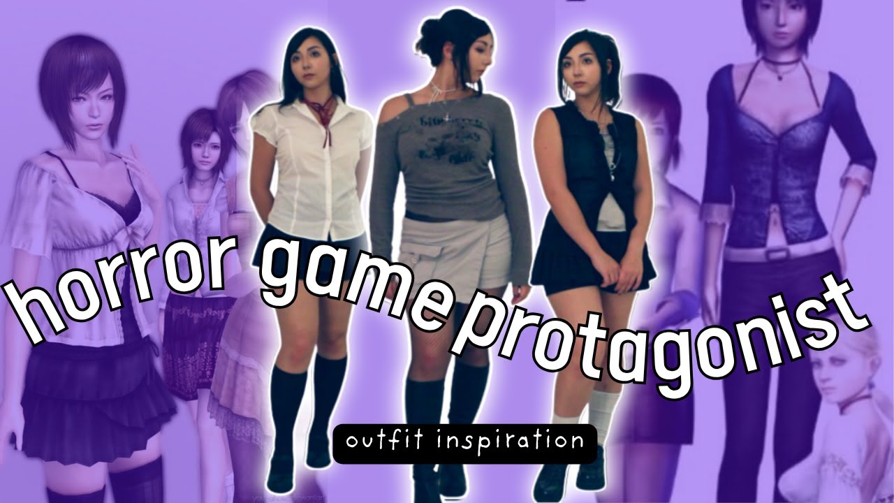Dressing Like A Horror Game Protagonist (Fatal Frame, Silent Hill, Resident Evil inspired!)