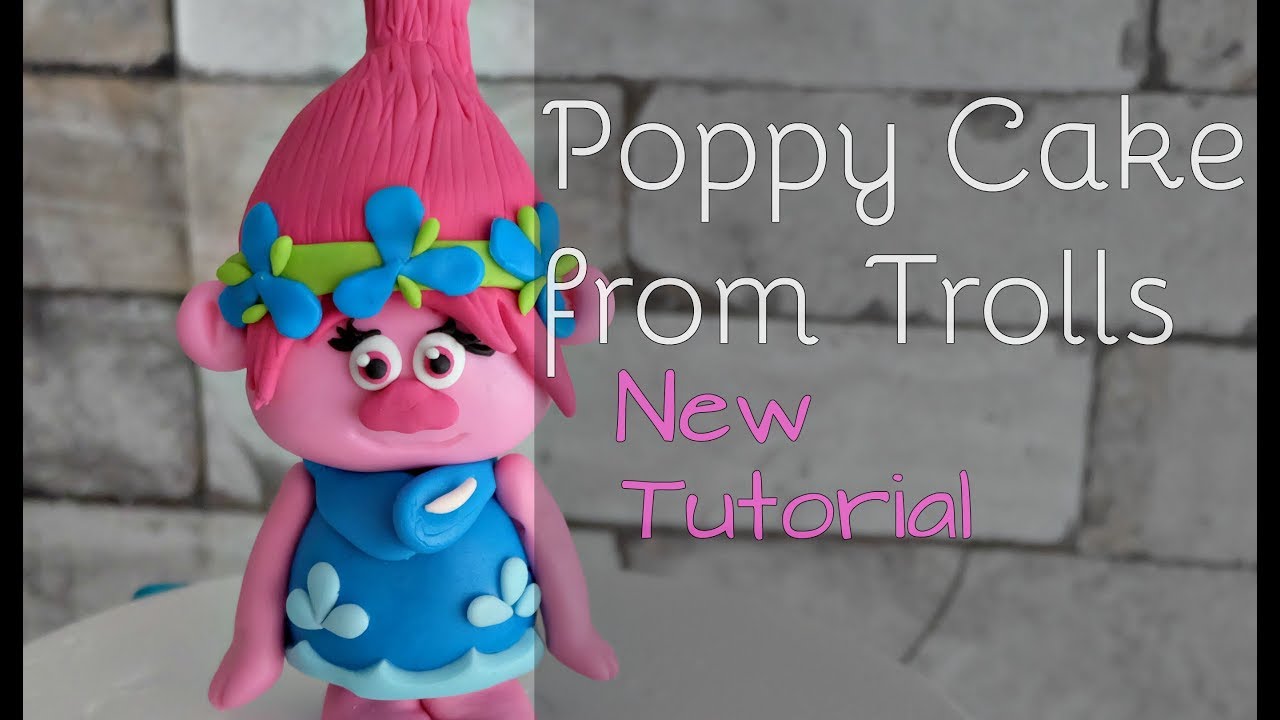 Poppy cake from trolls! 🍄🌱