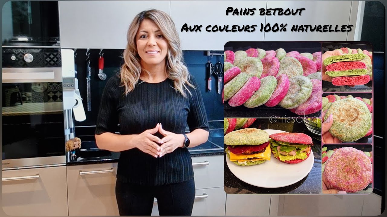 Mes pains Betbout aux couleurs 100% naturelles