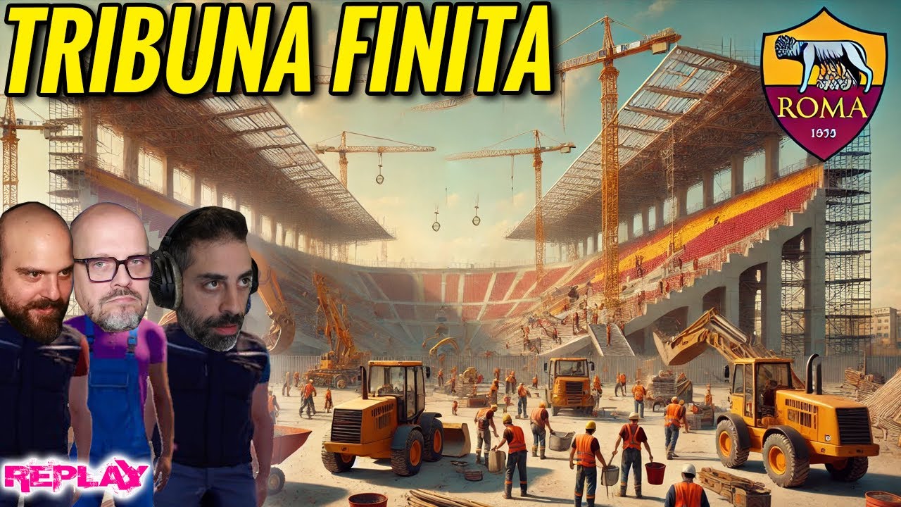 Finita la tribuna del NUOVO STADIO DELLA ROMA, si passa alla ZONA VIP