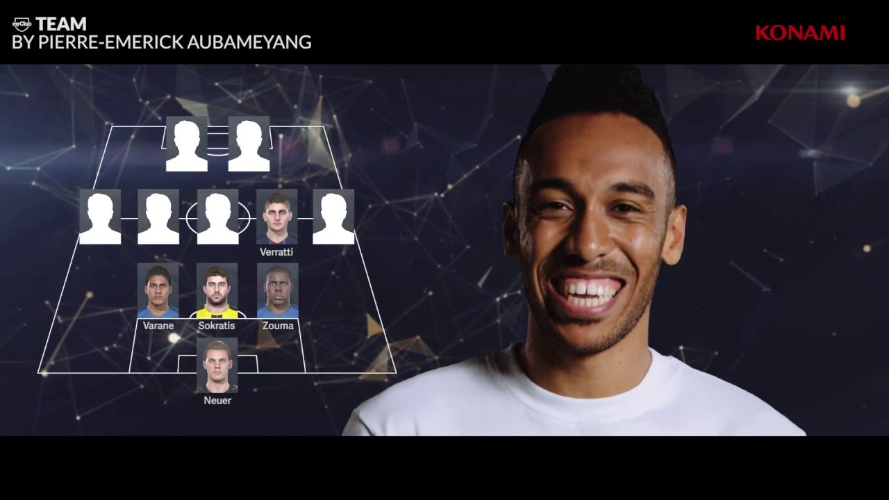 PES 2017 Aubameyang myClub 11
