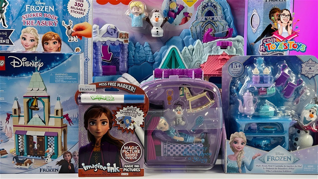 Unboxing and Review of Disney Frozen Toys Collection