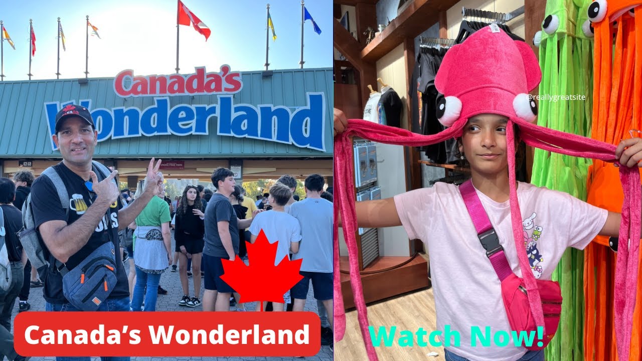 Best Day at Canada’s Wonderland. Must Watch! 