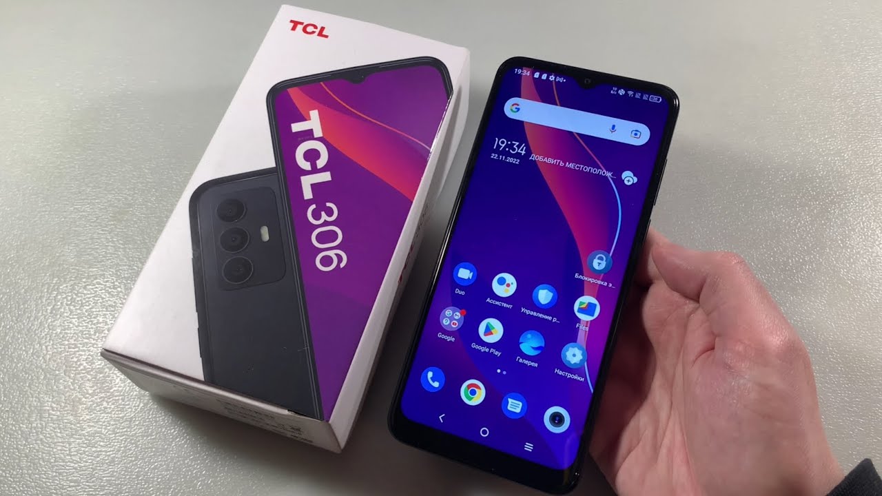 Обзор TCL 306 (6102H) 3/32Gb