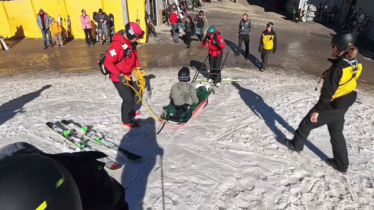Snowboarding Concussion at Cataloochee