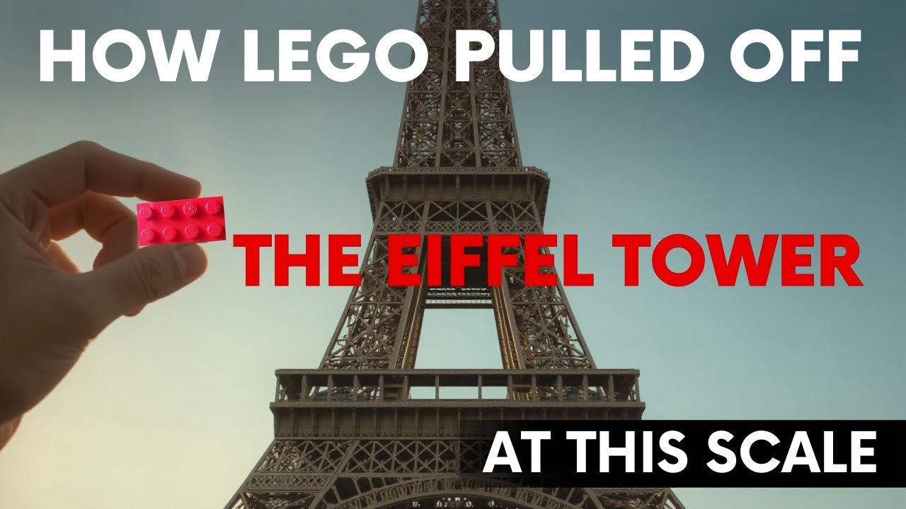 How LEGO Pulled Off the Eiffel Tower at This Scale