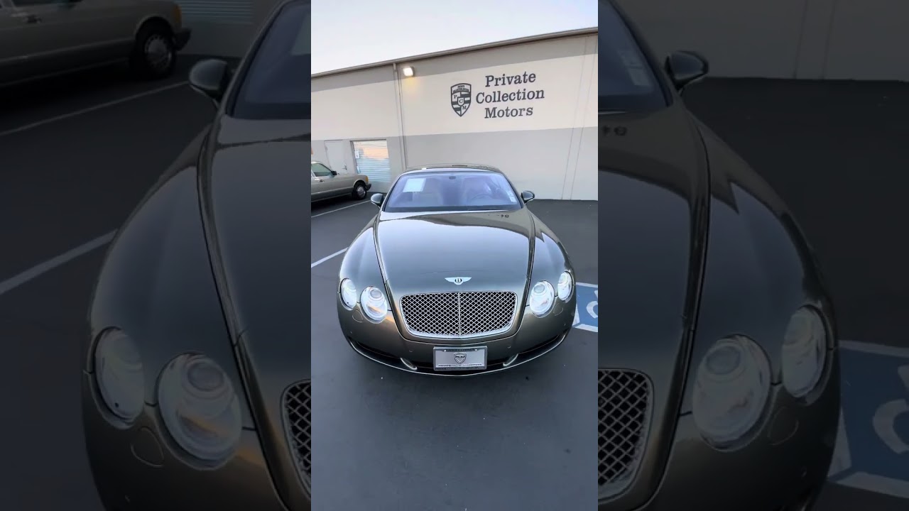 B6277 2005 Bentley Continental GT exterior
