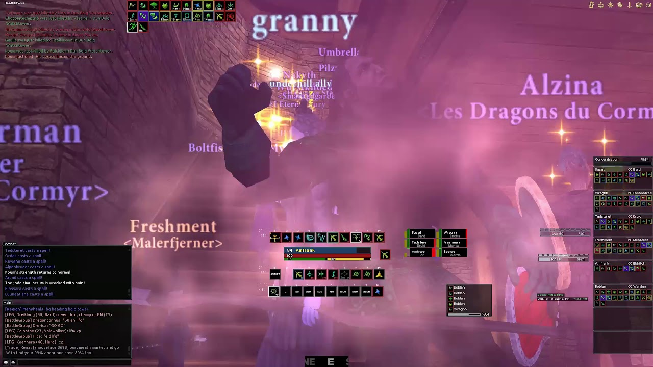 DAoC - Phoenix - Zerg moments with Pilzpower (Malerhjerner)