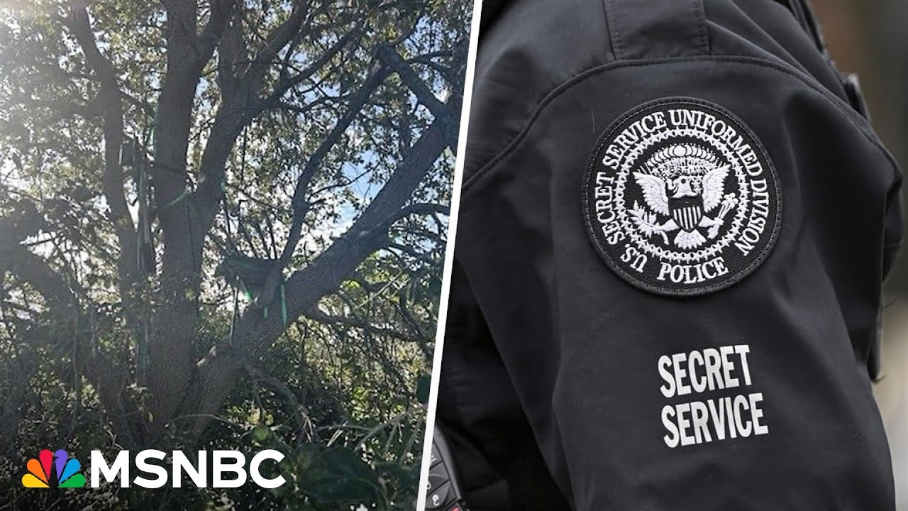 Secret Service discovered hunting stand with direct view of Air Force One at Florida airport