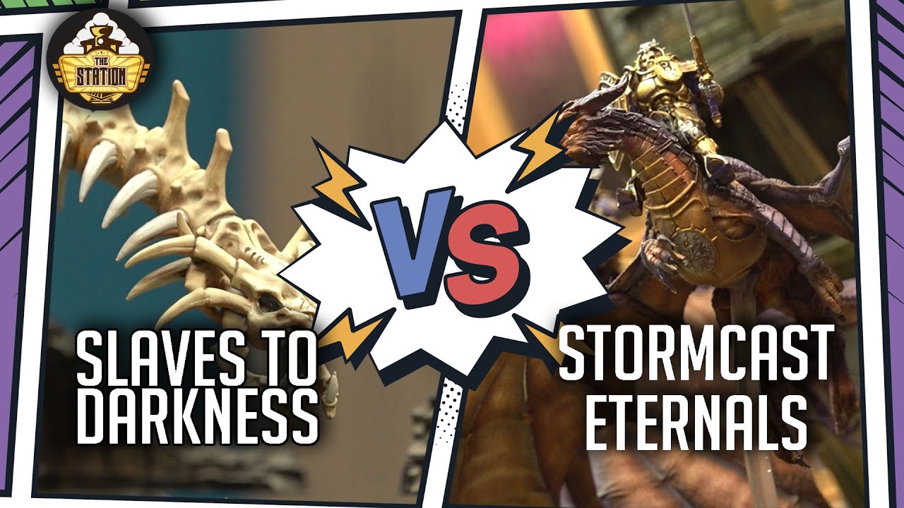 Stormcast Eternals vs Slaves to Darkness | Репорт | Age of Sigmar | 2000 pts