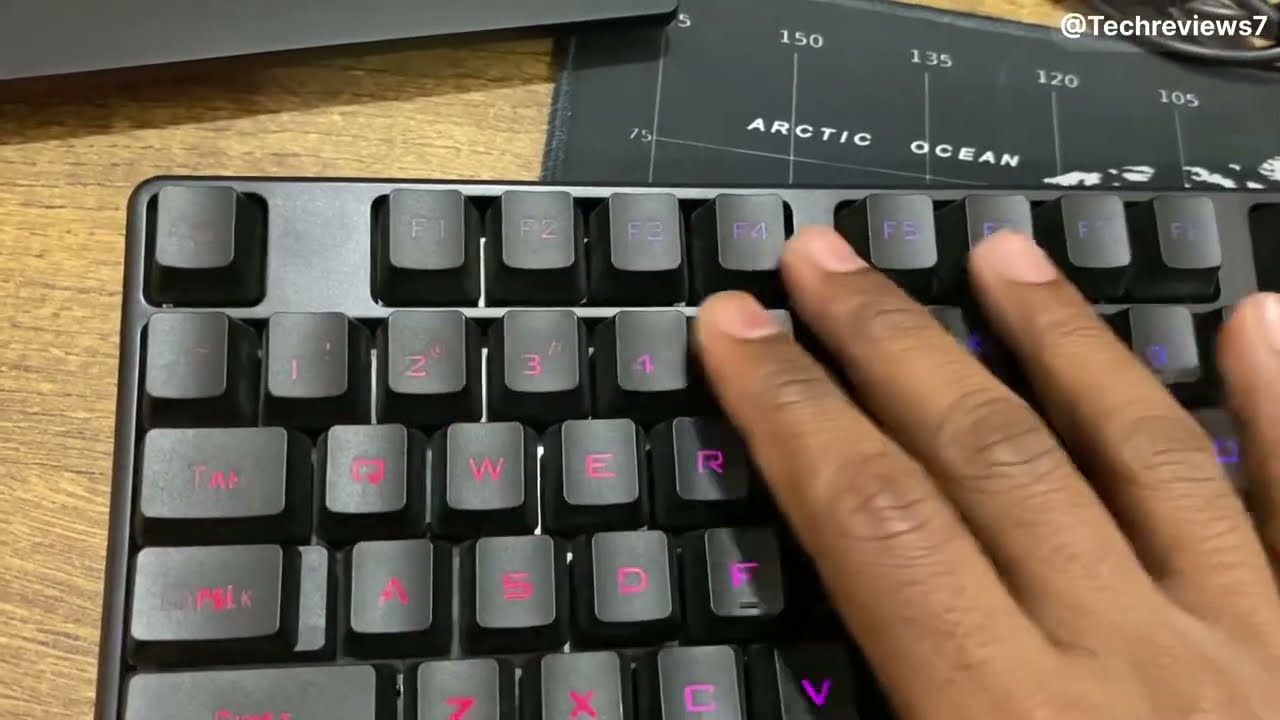 HP K300 RGB Wired Gaming Keyboard under 1000₹ | #techreviews7 