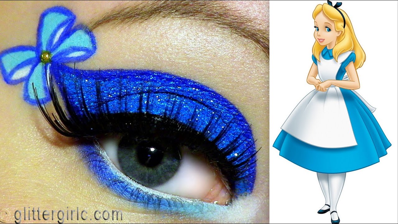 Alice in Wonderland Makeup tutorial!